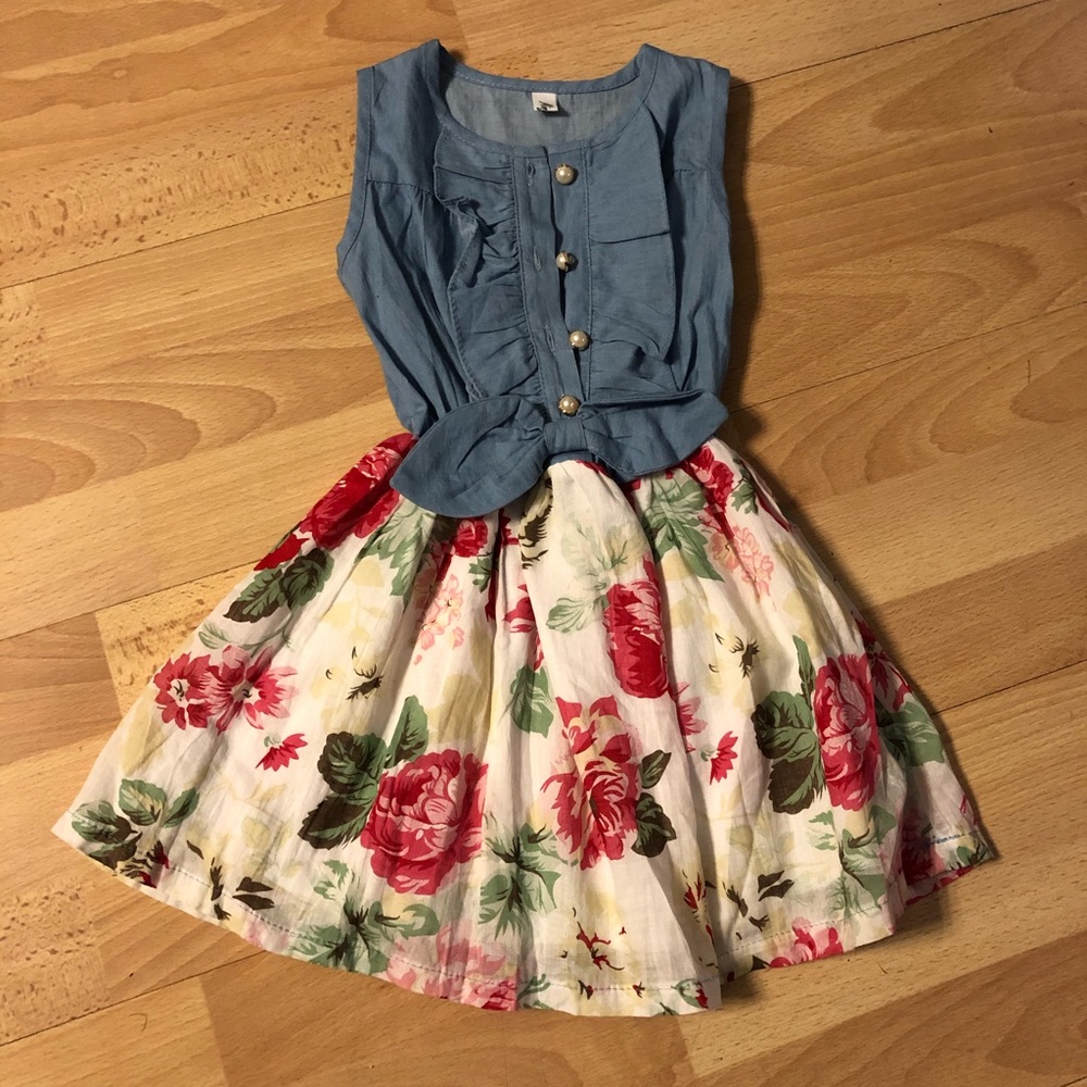 Kids dress floral